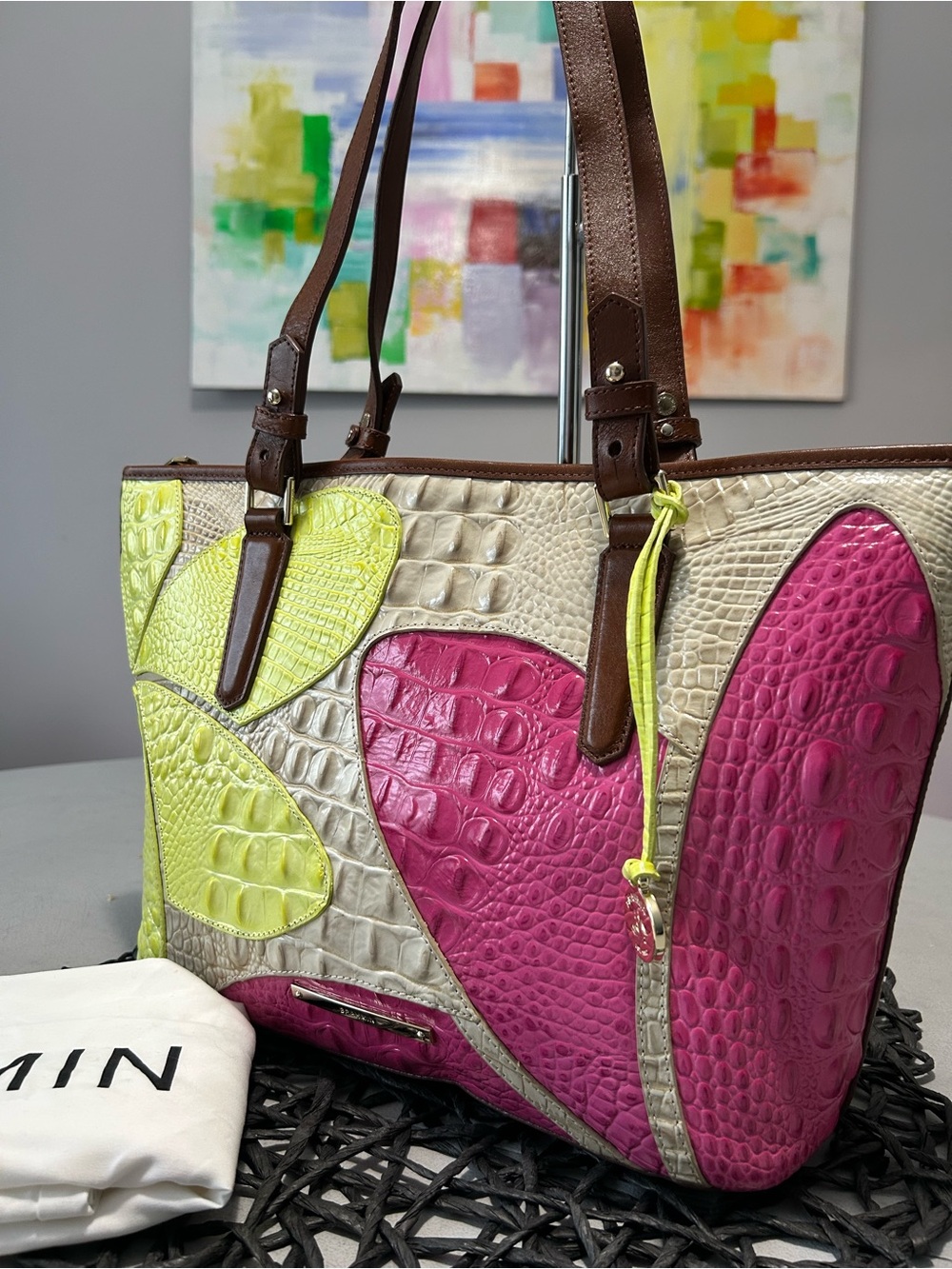 Very Rare Brahmin Medium Asher Limestone Treasure Island 🏝️